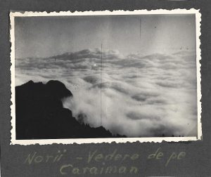 Norii, vedere de pe Caraiman, anii 1940, studio Bilinski, București