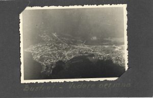 Bușteni, vedere aeriană, 1943