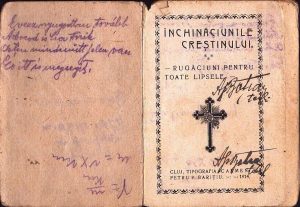 Închinăciunile creștinului, rugăciuni pentru toate lipsele, 1914, Cluj, Tipografia Carmen, Petru P Barițiu