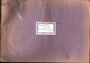 Caiet de lucru de mână cu mostre, 1972
