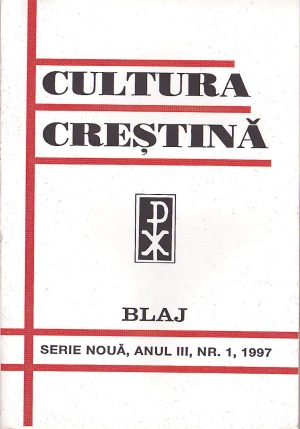Cultura Creștină, serie nouă, 1/1997, Blaj