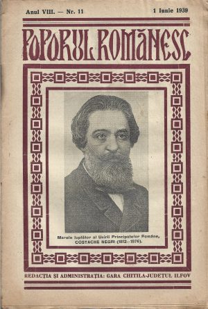 Poporul romănesc, foaie pentru folosința muncitorilor de la sate și orașe, 11/1939