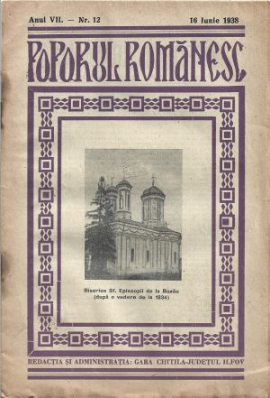 Poporul romănesc, foaie pentru folosința muncitorilor de la sate și orașe, 12/1938