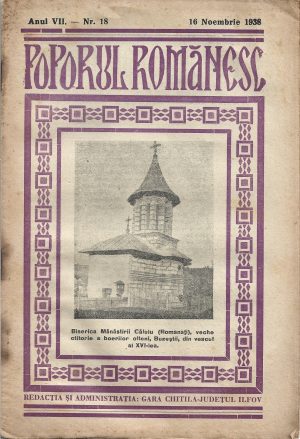 Poporul romănesc, foaie pentru folosința muncitorilor de la sate și orașe, 18/1938