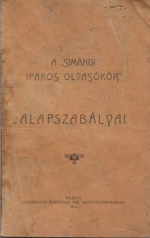 A simándi iparos olvasókör alapszabályai, 1911, Kisjenő