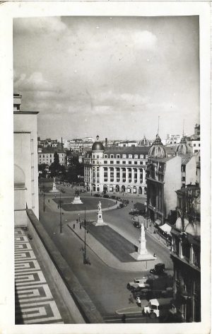 București, Piața Universității, carte poștală