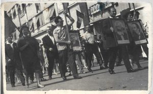 Manifestație comunistă, România