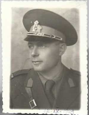 Ofițer român, Cernavodă, 1943