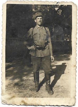 Militar român din Regimentul 36 Artilerie la Tihău, județul Sălaj, 1940
