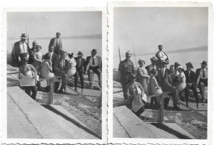 Grănicer român, studio Jean Feder, perioada regalității, lot de 2 fotografii