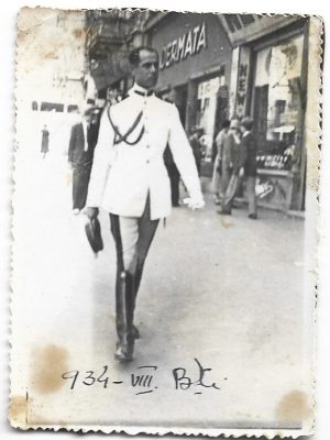 Ofițer român, 1934, Bălți, Basarabia