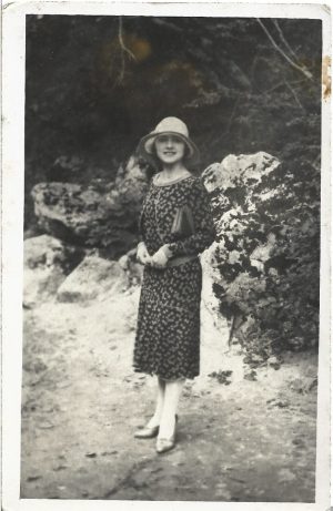 Fotografie la Băile Herculane, 1929