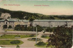 Băile Sărata-Monteoru, Hoteluride Monteoru, carte poștală