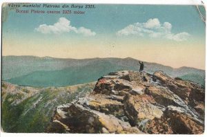 Vârvu Pietrosu din Borșa 2325, carte poștală