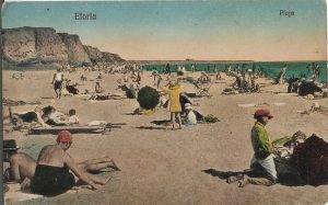 Eforia, plaja, carte poștală