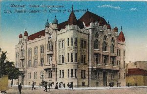 Cluj, Palatul Camera de Comerț și Industrială, carte poștală