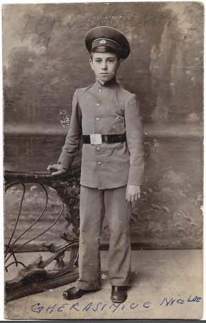 Cadet de origine română basarabeană, perioada țaristă, studio Raiha, Odessa