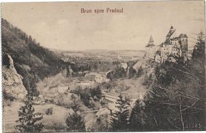 Bran spre Predeal, carte poștală