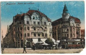 Oradea, Hotelul Vulturul Negru, carte poștală