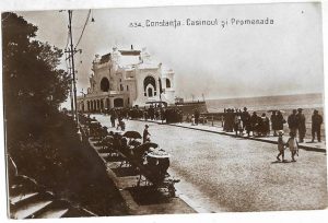 Constanța, Casinoul și Promenada, carte poștală