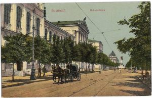 București, Universitatea, carte poștală