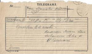 Lot 20 telegrame cu ștampila poștei Pitești, 1937