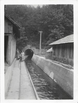 Canal prin tunel, România, perioada interbelică