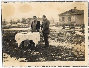 Militar român și preot, slujbă religioasă, Frontul de Est