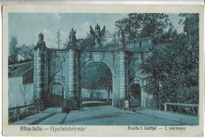 Alba Iulia, Poarta I Cetăței, carte poștală