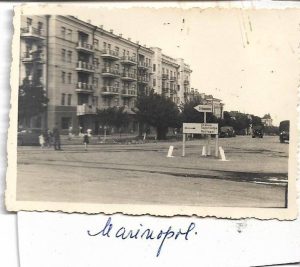 Camioane militare la Mariupol, Frontul de Est, 1942