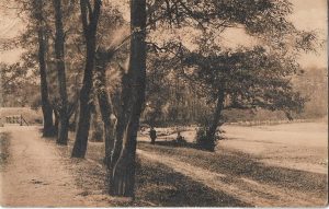 Caransebeș, Vedere din Teuș, carte poștală