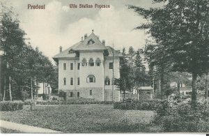 Predeal, Vila Stelian Popescu, carte poștală
