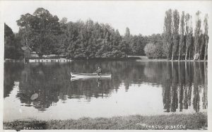 Craiova, Parcul Bibescu, carte poștală