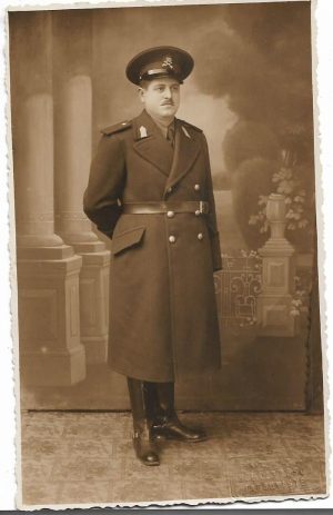 Cavalerist român, studio Lăzărescu, Târgoviște