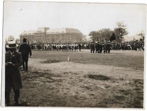 Defilarea delegaților la Serbările Unirii, 20 mai 1929, Alba Iulia