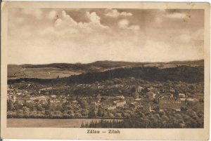 Zalău, Zilah, carte poștală