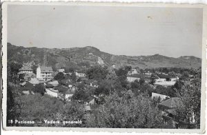 Pucioasa, vedere generală, carte poștală