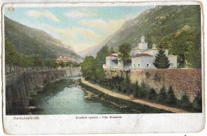 Băile Herculane, Vila Elisabeta, carte poștală