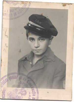 Portret de elev român
