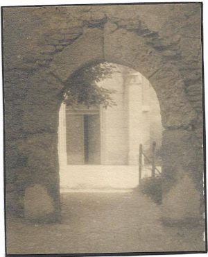 Poarta cetății Aiud, anii 1920