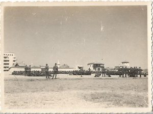Trageri antiaeriene de exercițiu cu mitraliera Vickers calibru 13.4 mm, Mamaia, 1937
