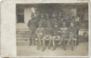 Ofițeri austro-ungari în spital în Galiția, 1917, Primul Război Mondial