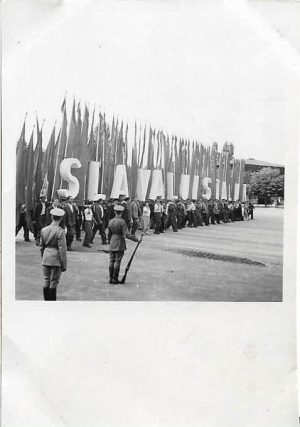 Slavă lui Stalin, 23 August 1952, București