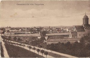 Gesamtansicht von Târgoviște, carte poștală