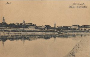 Arad, Malul Mureșului, carte poștală