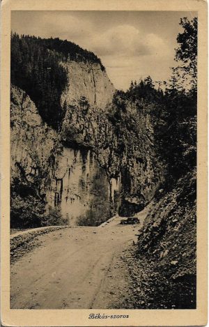 Békas-szoros, carte poștală