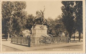 București, Statuia Mihai Viteazul, carte poștală