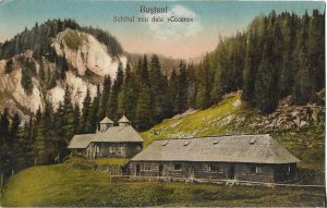 Bușteni, Schitul nou dela Cocora, carte poștală