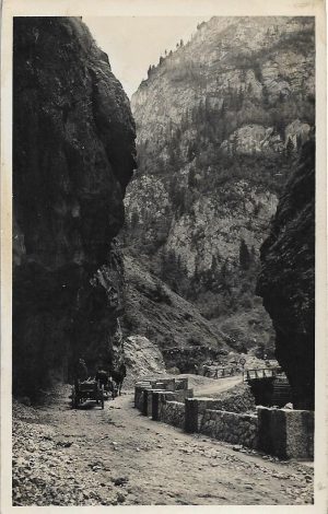 Gyergyói Havasok, Békás Szoros, carte poștală