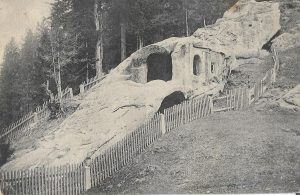 Salutare din Putna, Chilia de peata/Gruss aus Putna, Steinzelle, carte poștală